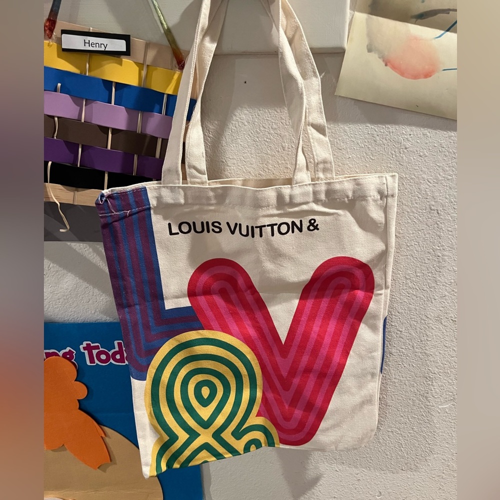 Louis Vuitton Canvas Eco Tote Exhibition Limited OS